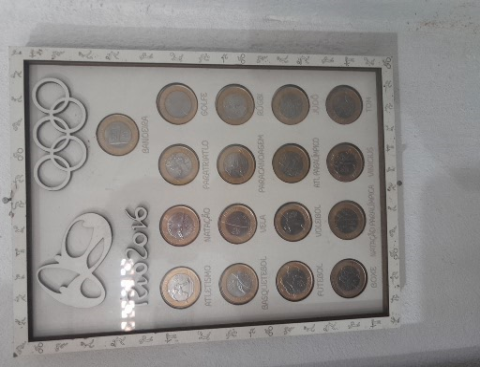 Vendo coleção de moedas da olimpíadas
